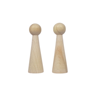 Kegelpoppetje - Taps Lang 100x33 mm Sinterklaas !