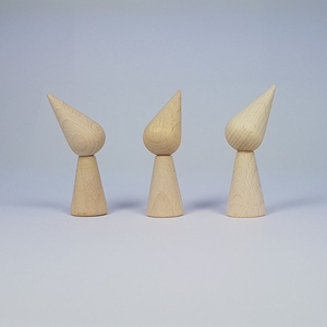 Kegelpoppetje - Puntmuts 70x20mm