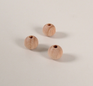 Kraal 06 mm blank - zakje 100 stuks