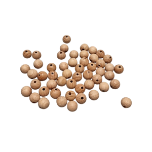 Kraal 12 mm blank - zakje 50 stuks