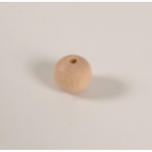 Kraal 15 mm blank - zakje 50 stuks