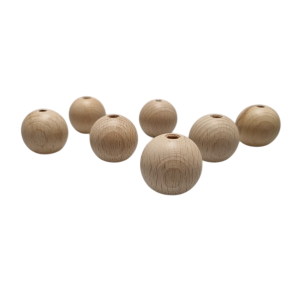 Kraal 30 mm blank - zakje 25 stuks