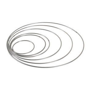 Ring metaal rond 08 cm