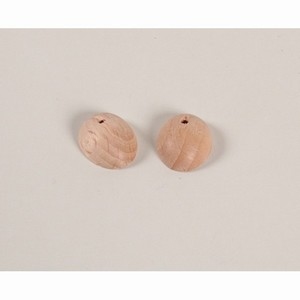 Voetje hout 25x20 mm - zakje 24 stuks, uitverkocht