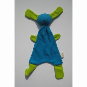 zBadstof Doggy kleur Turquiose/Lime (21x36cm)
