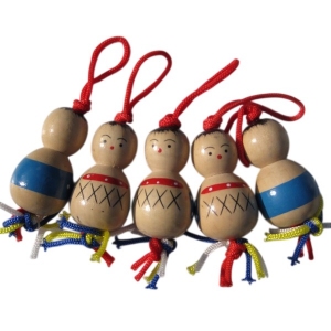 Gelukspoppetjes 5,5 cm 24 stuks (14011)