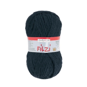 Filzi 100% viltwol 50 gram / bol kleur 002 zwart