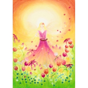 Oliepastelkaart De Lentefee - per 10 stuks - per 10 stuks