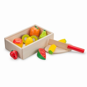 Snijset - Fruit - hout - in kistje