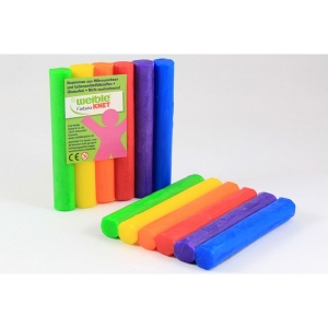 Fantasia Kneedwas Rol 6 kleuren totaal 150 gram, UITVERKOCHT