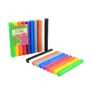 Fantasia Kneedwas Rol 10 kleuren, totaal 150 gram