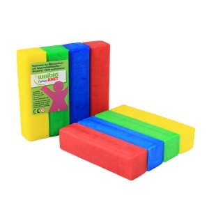 Fantasia Kneedwas Blok 4 kleuren totaal 400 gram