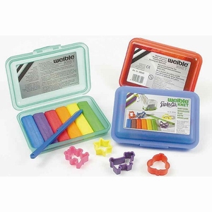 Fantasia Kneedwas Klikbox Mini Rol 6 kleuren + toebehoren