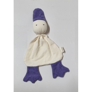 xBadstof Eend Ecru / Paars met gekleurde snavel, nog 2x