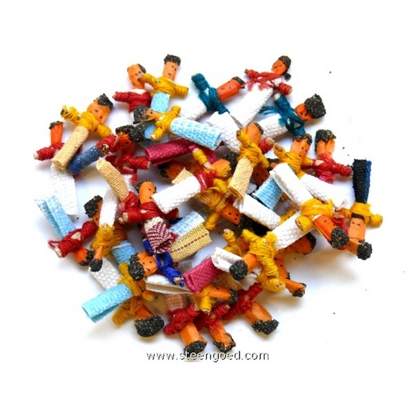 Worry Dolls: zakje met 6 worry dolls