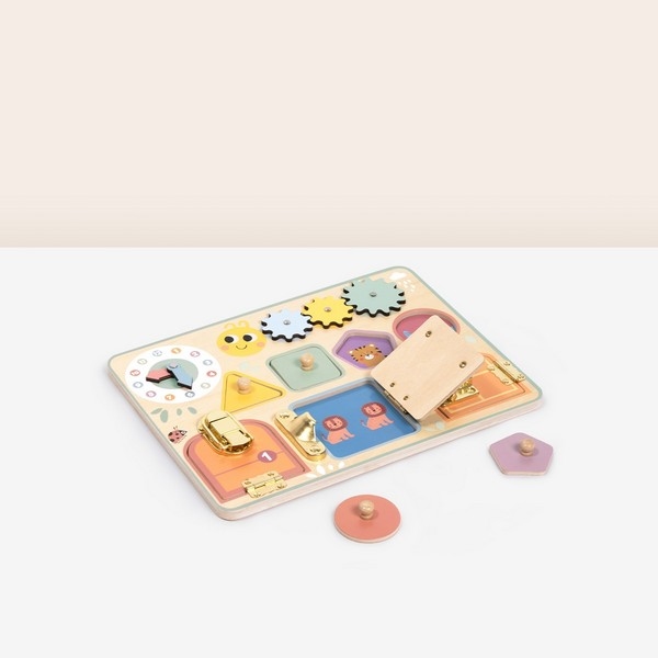 Activiteiten puzzel met slotjes etc TJ473N - TookyToy