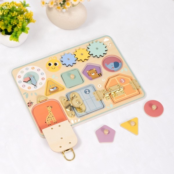 Activiteiten puzzel met slotjes etc TJ473N - TookyToy