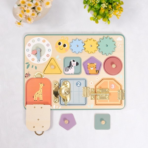 Activiteiten puzzel met slotjes etc TJ473N - TookyToy