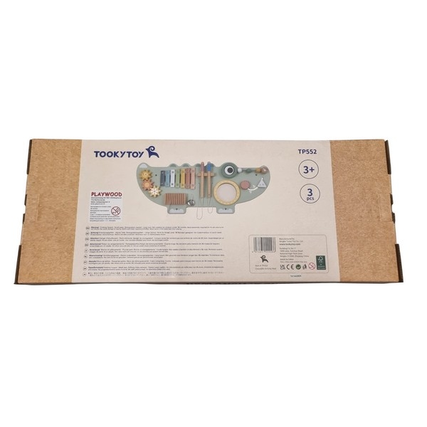 Activiteiten wandbord krokodil TP552 - TookyToy