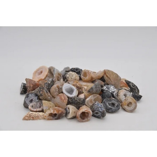 Agaatgeodes zakje 500 gram afkomstig uit Brazilië, nog 1x !