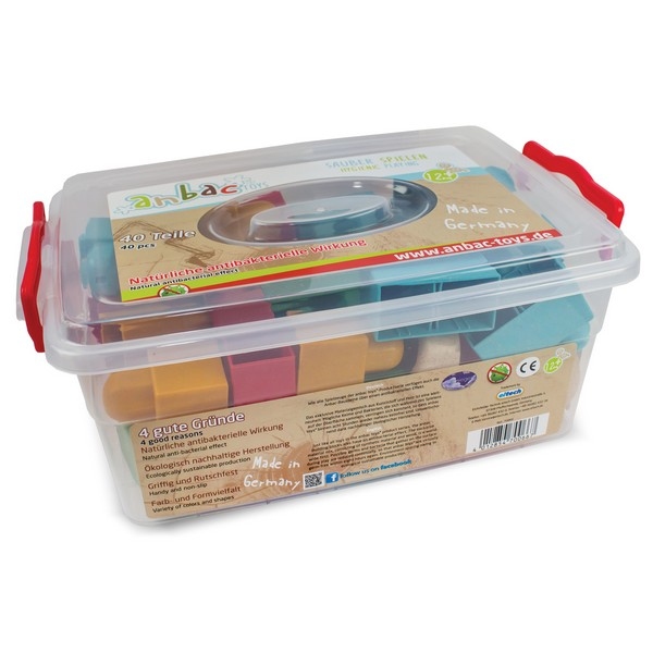 Anbac Toys - Bouwblokken 40 stuks, nog 1x!
