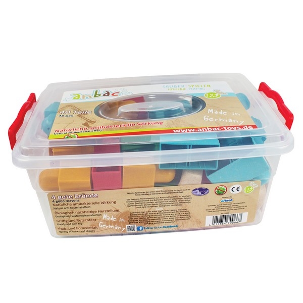 Anbac Toys - Bouwblokken 40 stuks, nog 1x!