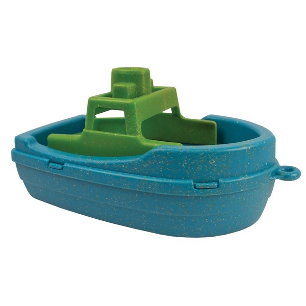 Anbac Toys - Motorboot, blauw/geel, uitverkocht