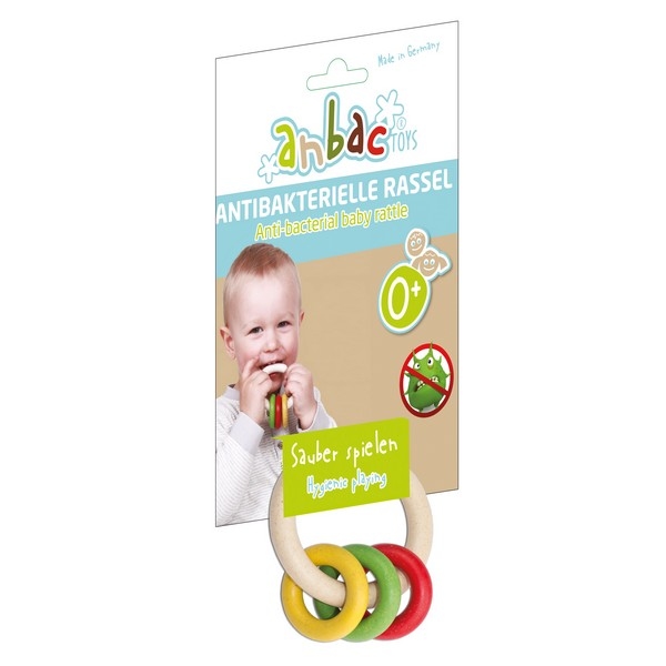 Anbac Toys - Rammelaar - Multikleur, uitverkocht