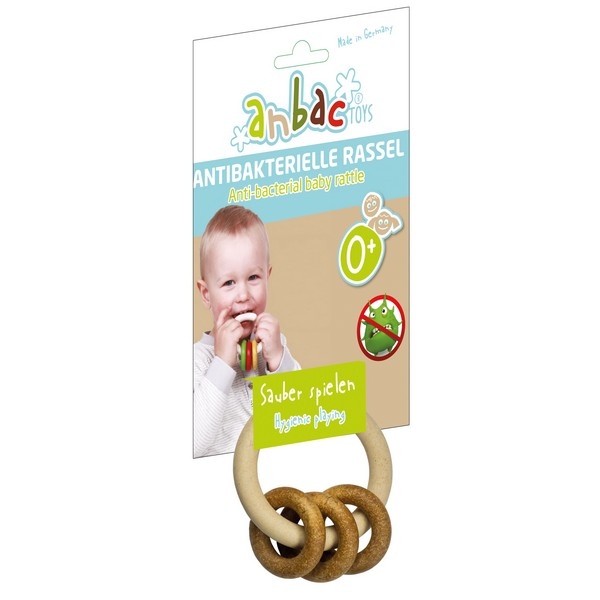 Anbac Toys - Rammelaar - Naturel