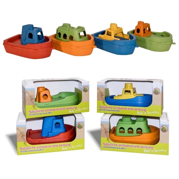 Anbac Toys - Veerboot, oranje/groen