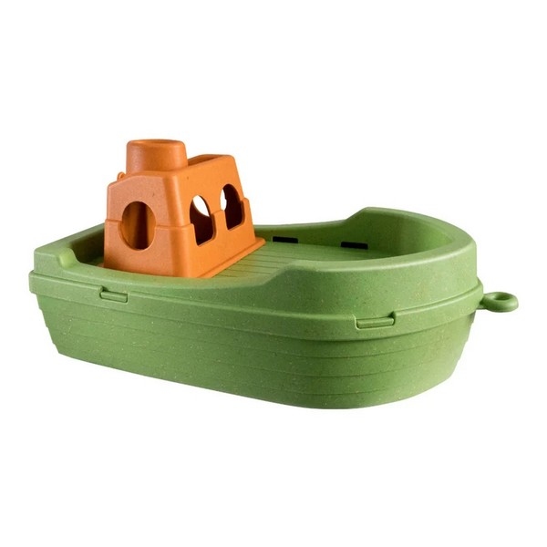 Anbac Toys - Vissersboot, groen/oranje