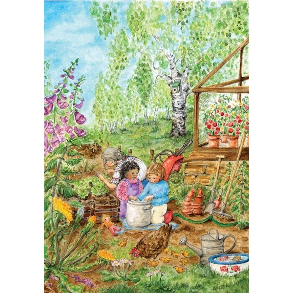 Ansichtkaart 2.81 Moestuin - 10 stuks, besteld
