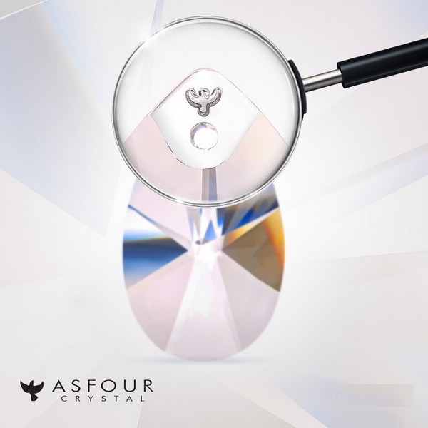 Asfour Kristal - Moderne Pegel 63x18 mm, Nieuw!