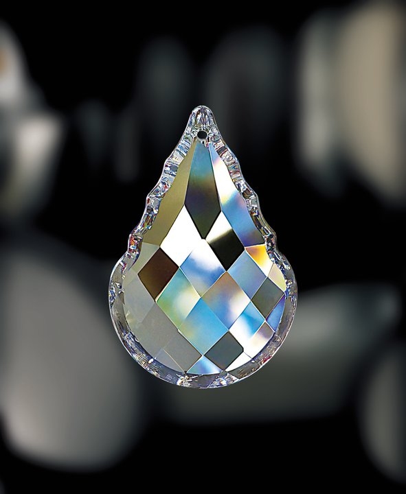 Asfour Kristal - Rain drop 50x33 mm, Nieuw!
