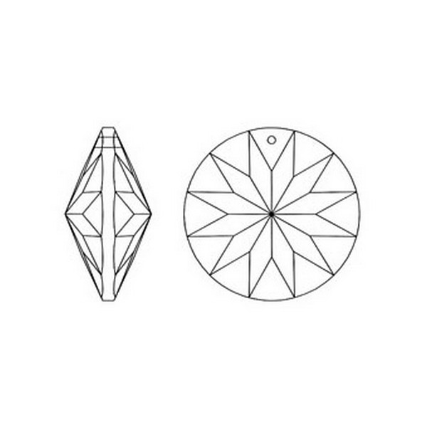Asfour Kristal - Zon 40 mm, Nieuw!