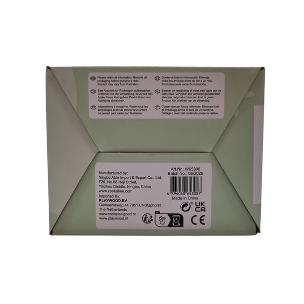 Autobaan rits rats kleur 65308 - Zookabee