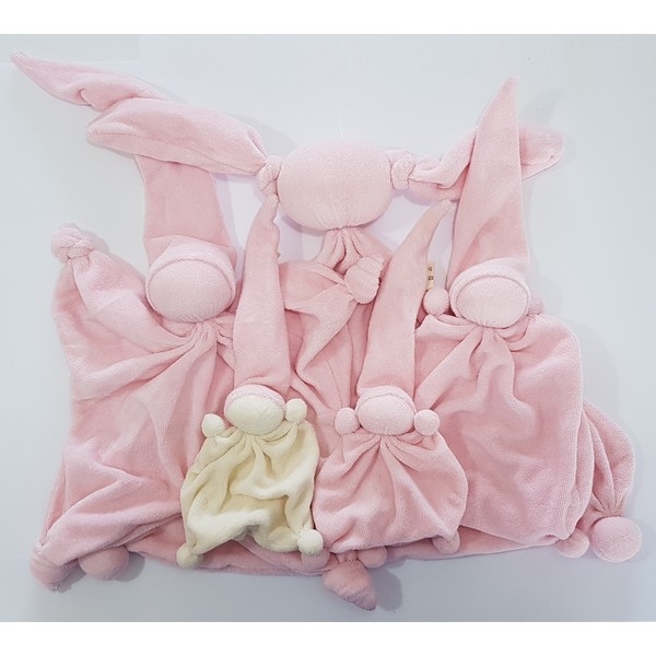 Badstof Dotje, Licht Roze  (in bestelling)