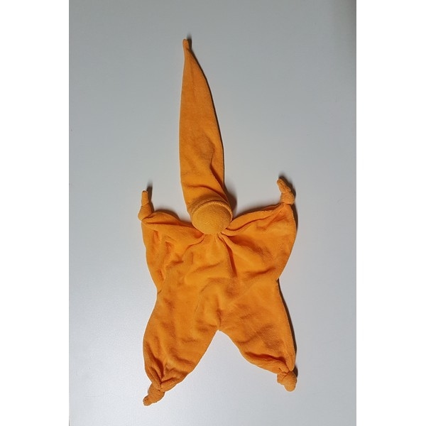 Badstof Ster, Oranje, nog 8x