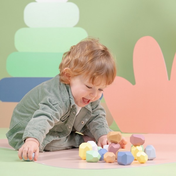 Balans blokken - Woet by New Classic Toys