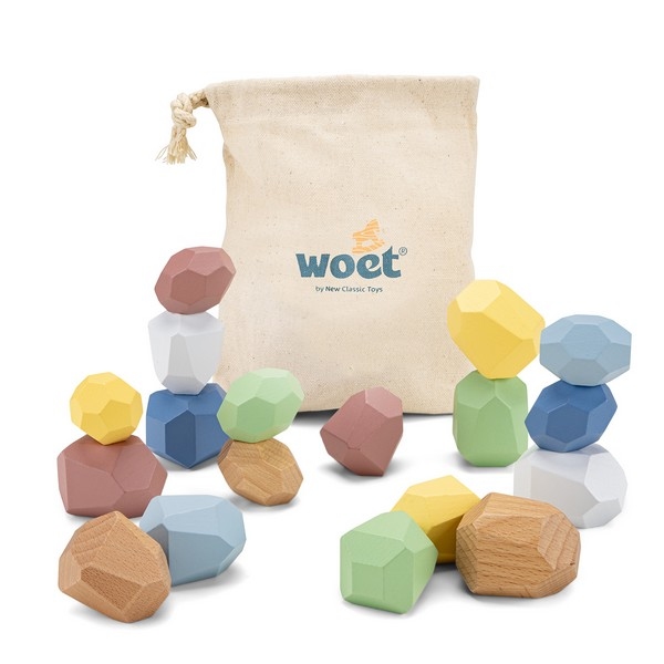Balans blokken - Woet by New Classic Toys