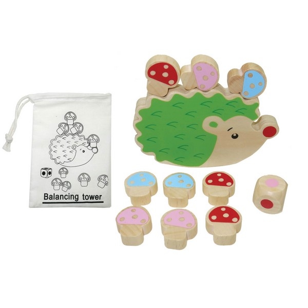 Balansspel Egel met paddestoeltjes