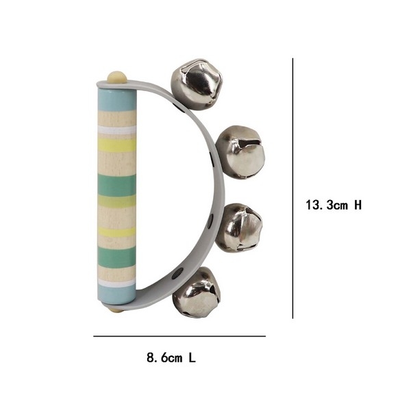 Bellenhandvat 4 bellen gestreept [4d/12DP] - Linda Toys