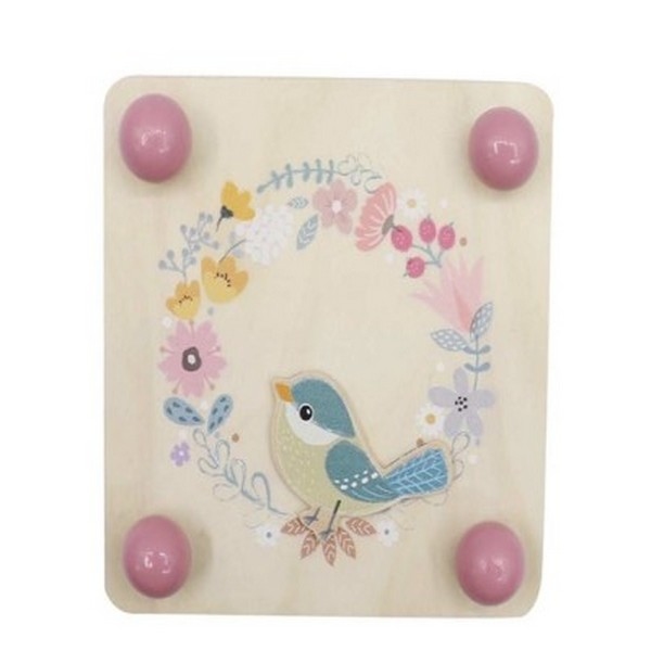 Bloemenpers Vogel [6DP] - Simply for kids, nog 7x