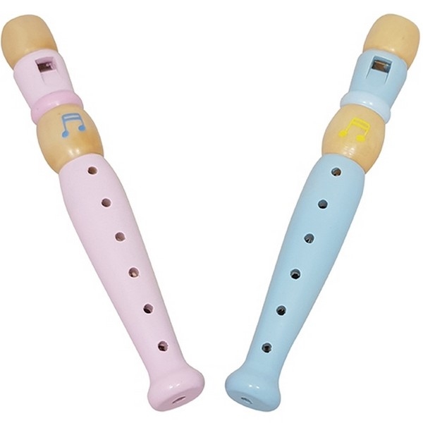 Blokfluit 20 cm Blauw