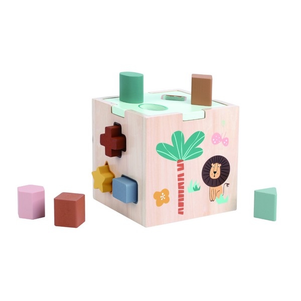 Blokkenstoof Zookabee Jungle 100% FSC