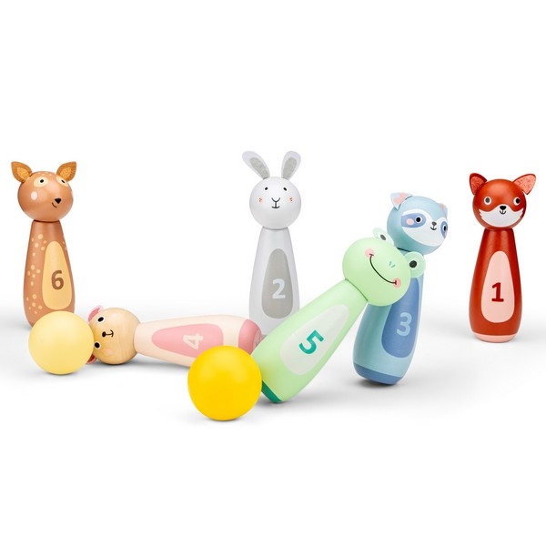 Bowling set - dieren - Woet