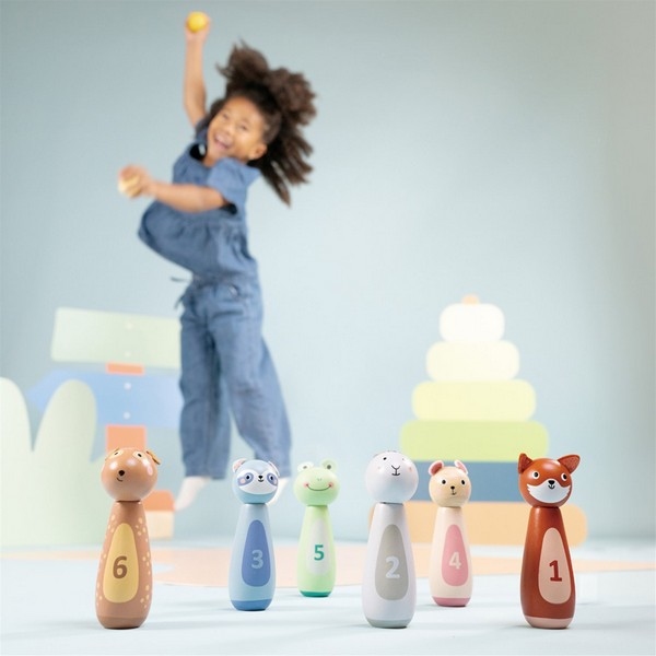 Bowling set - dieren - Woet
