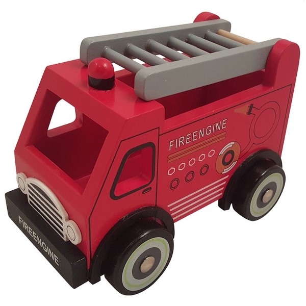 Brandweerauto met grijze ladder, uitverkocht