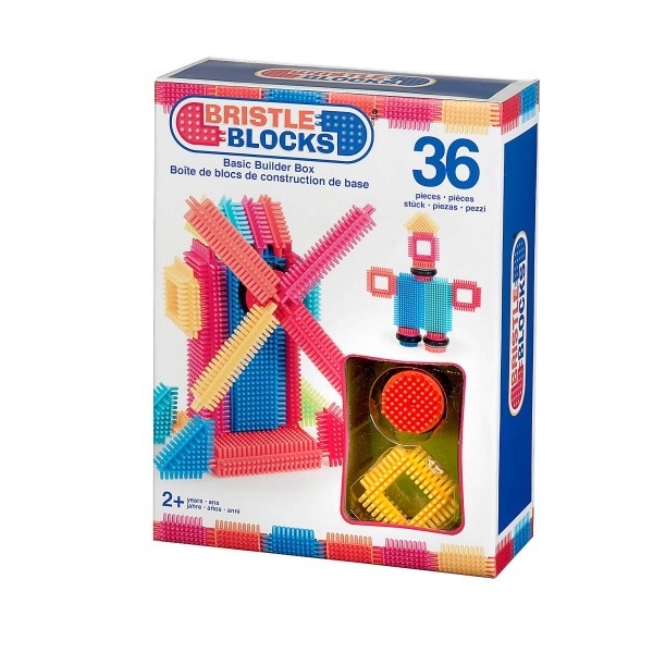 Bristle Blocks - Basic Builder Box - 36pcs, uitverkocht