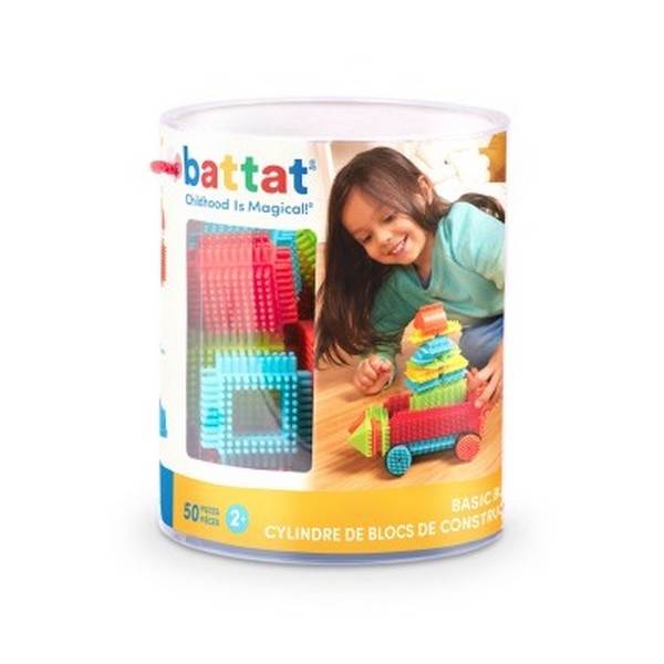 Bristle Blocks - Basic Builder Bucket - 50pcs